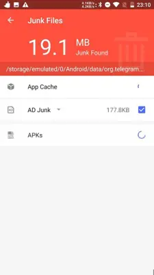 Phone Cleaner android App screenshot 0