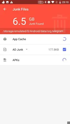 Phone Cleaner android App screenshot 1